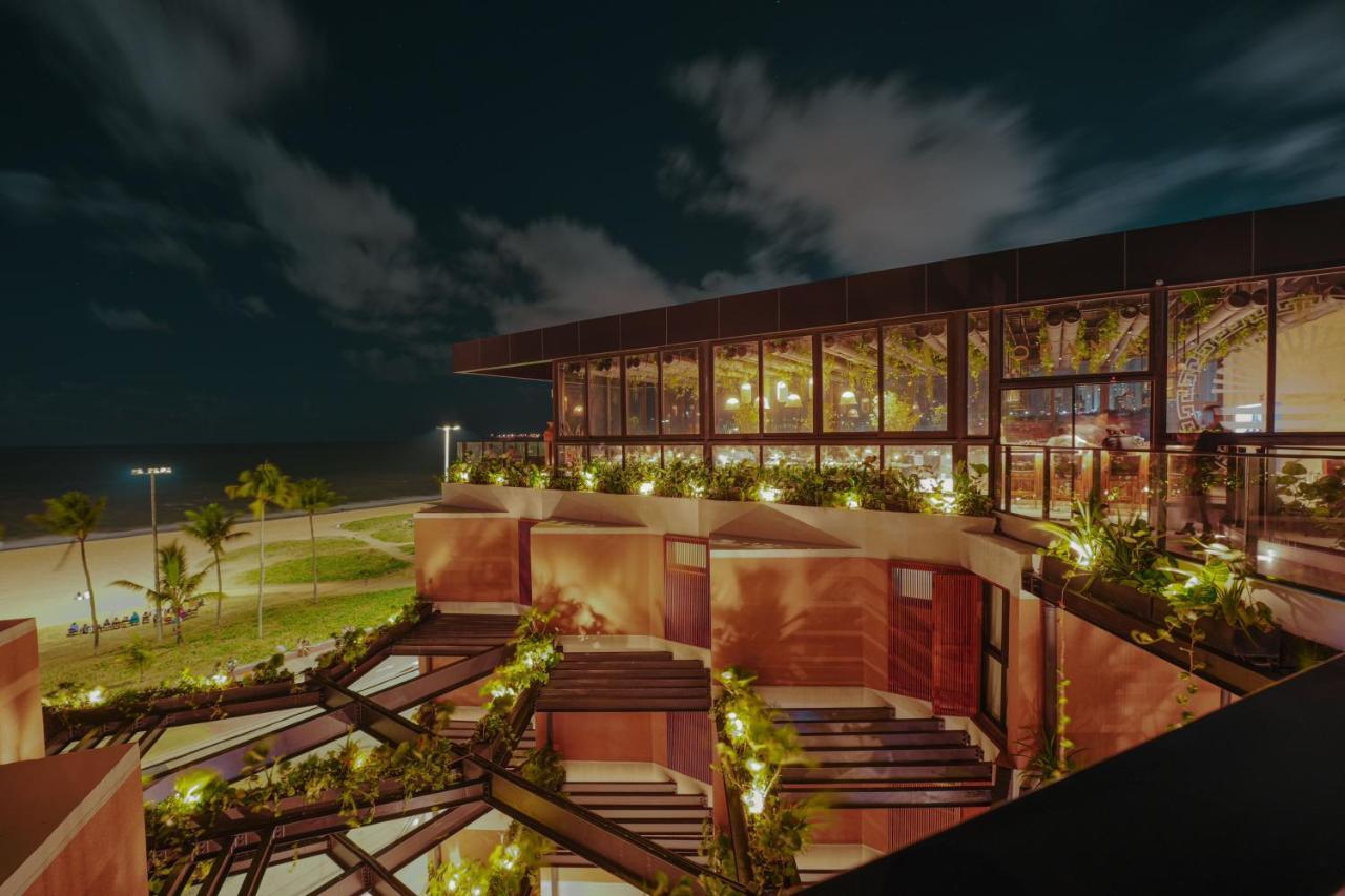 Ba'Ra Hotel João Pessoa المظهر الخارجي الصورة The restaurant at the beach