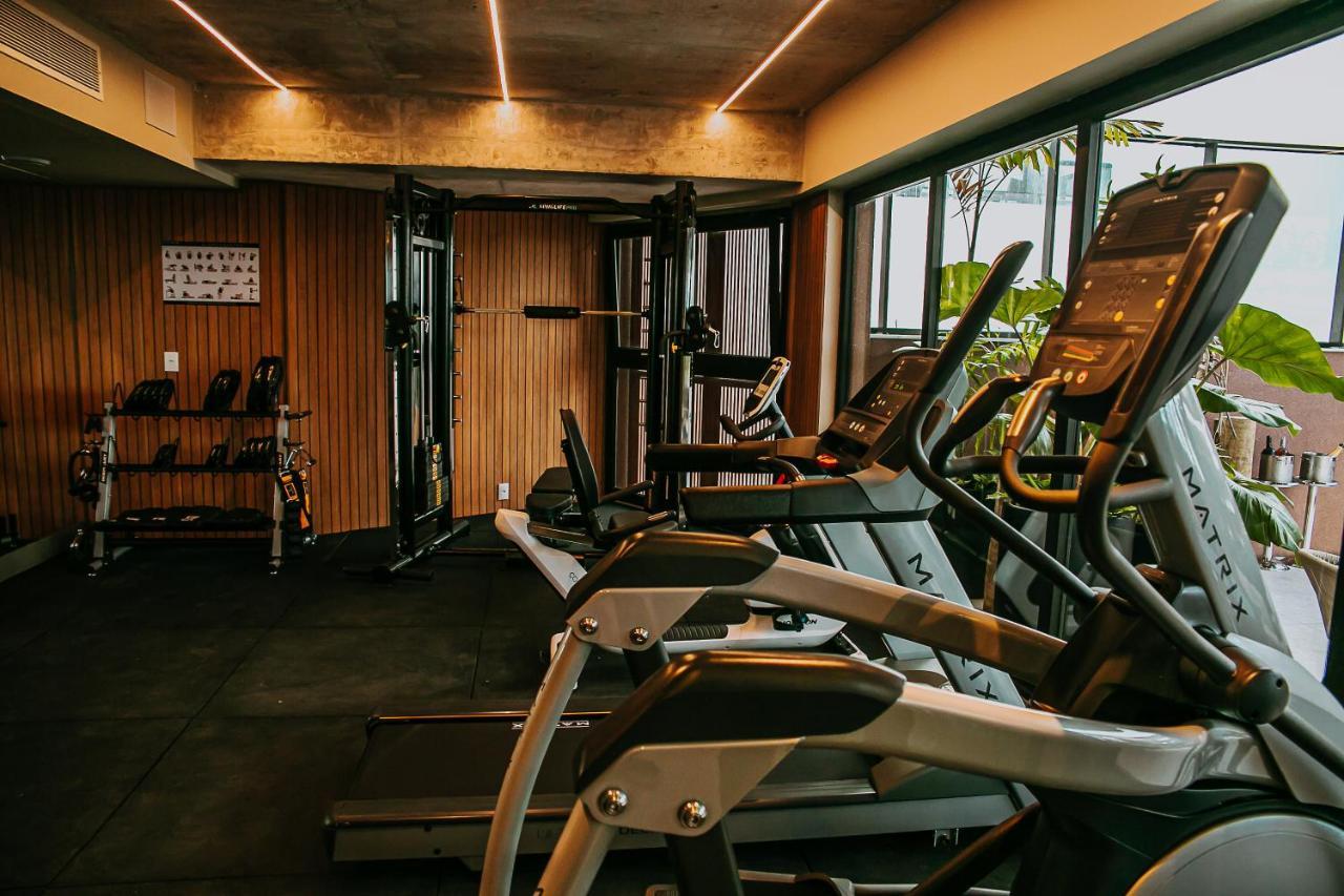 Ba'Ra Hotel João Pessoa المظهر الخارجي الصورة The gym at the hotel