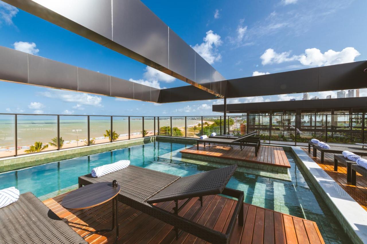 Ba'Ra Hotel João Pessoa المظهر الخارجي الصورة Rooftop pool