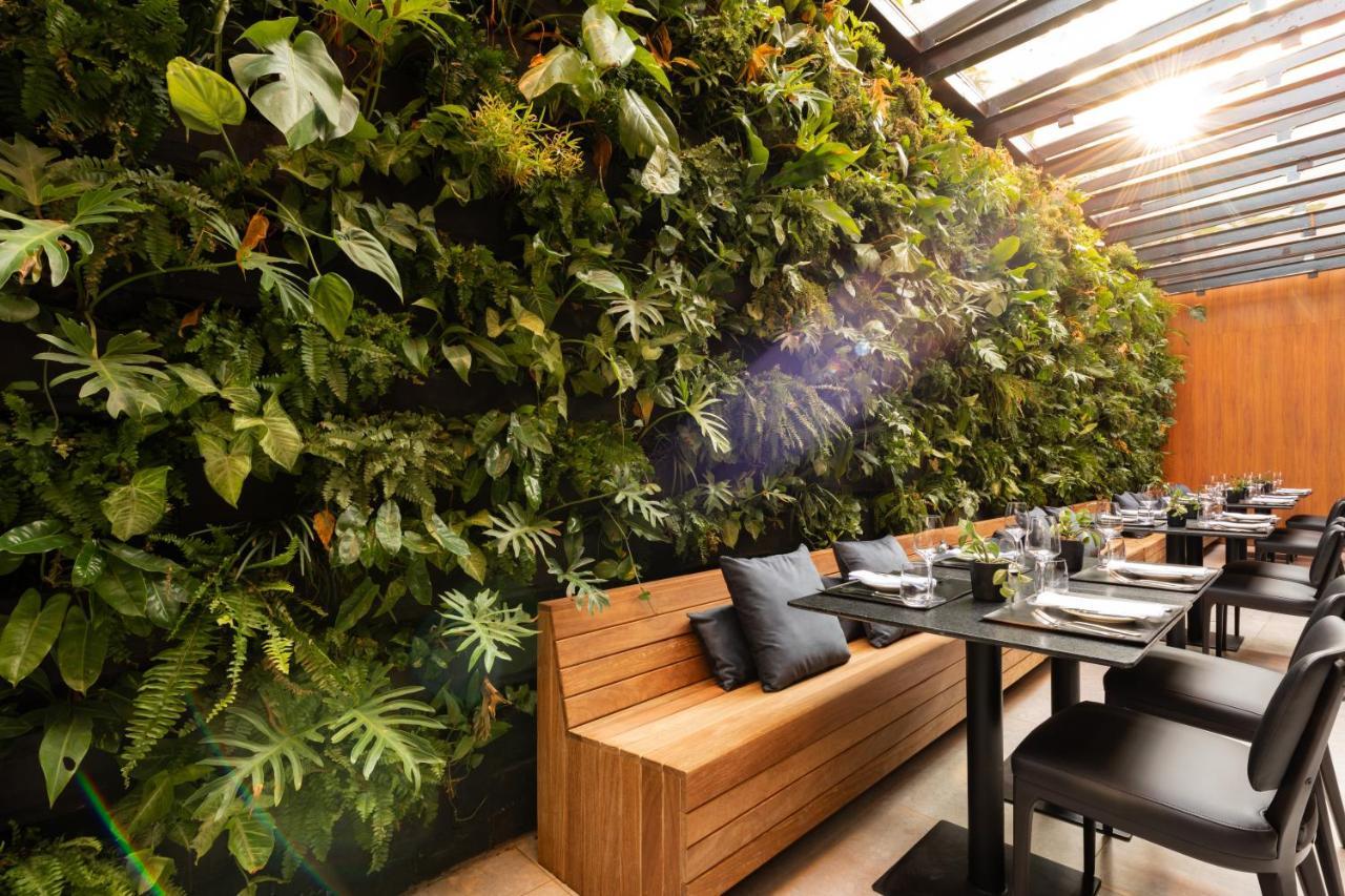 Ba'Ra Hotel João Pessoa المظهر الخارجي الصورة Living wall at the restaurant
