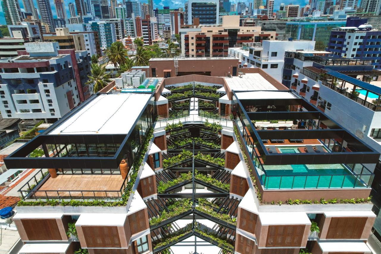 Ba'Ra Hotel João Pessoa المظهر الخارجي الصورة The complex's rooftop