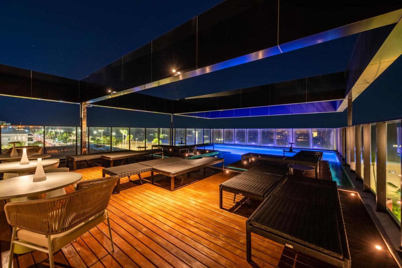 Ba'Ra Hotel João Pessoa المظهر الخارجي الصورة Sky bar